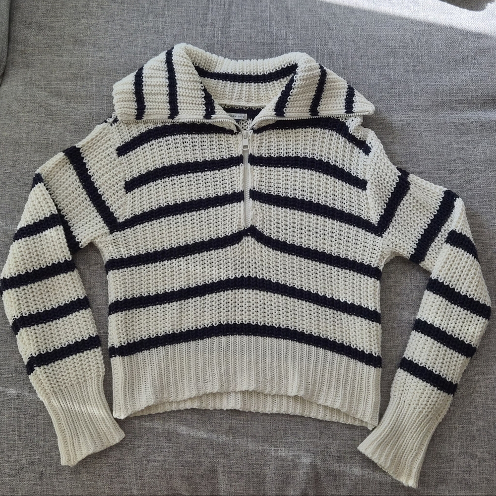 AE Striped Knit Pullover